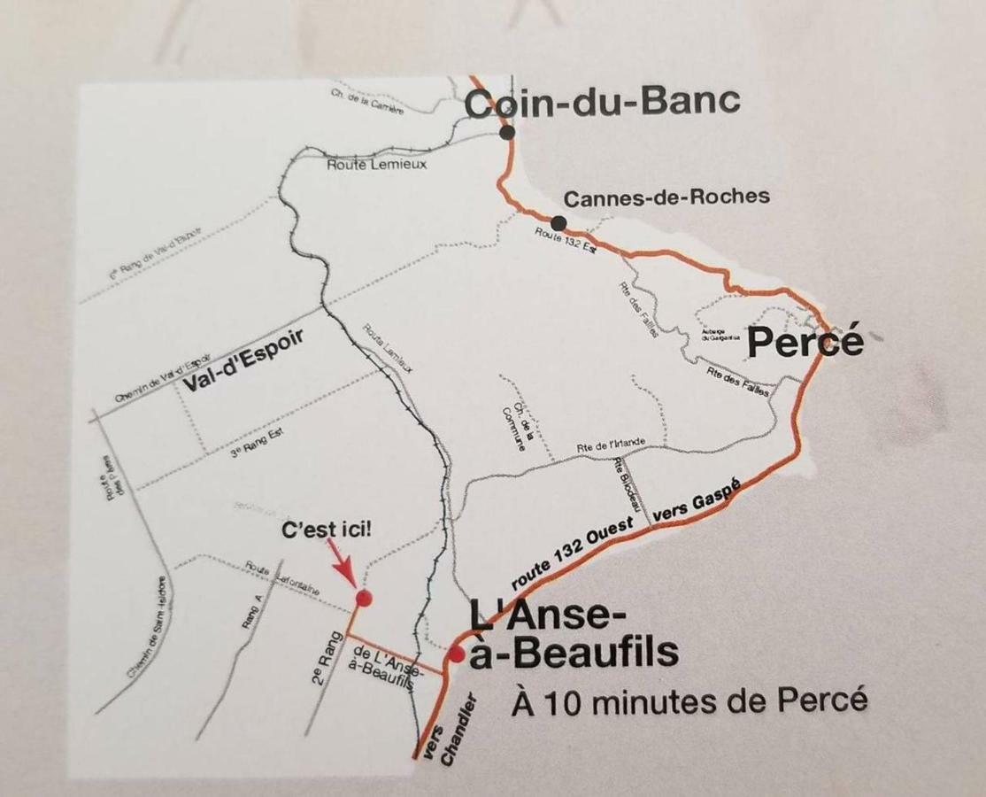 Gite Aux Jardins De L'Anse Perce Exterior photo